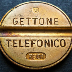 Moneda / Jeton Telefonic GETTONE TELEFONICO - ITALIA, anul 1978 * cod 2651