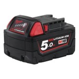Acumulator Li-Ion M18tm, model M18B5, 18V, 5.0Ah Milwaukee