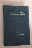 Dicționar de matematici generale - Vasile Bobancu (coord.), Teora