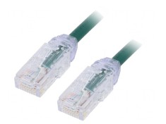 Patch Cord UTP Cat6a Verde 5m 28AWG
