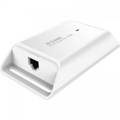 Port D-Link, Poe Injecor, DPE-301GI, 1000BASE-T Gigabit Ethernet, PoE options: