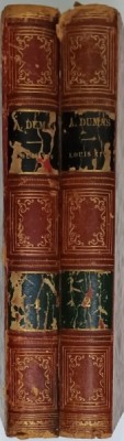 LOUIS XIV ET SON SIECLE par ALEXANDRE DUMAS , VOLUMELE I - II , 1861-1862 foto