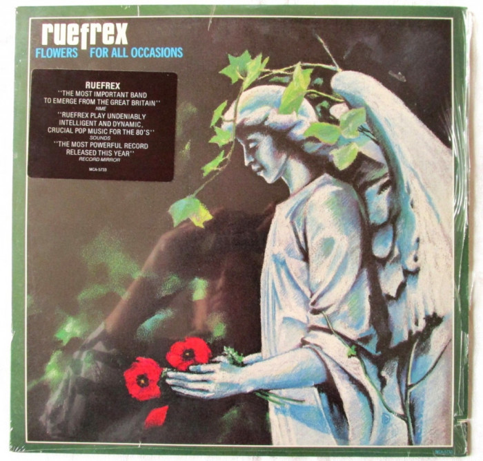 RUEFREX - &quot;Flowers for All Occasions&quot; Disc vinil LP, 1985, S.U.A.