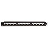 Patch panel 24 porturi ftp cat 5e krone+110 e, Emtex