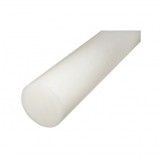 Bara poliamida, polioximetilena-poliacetal POM alba 1000x90mm 9.6 KG