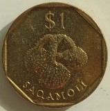 Moneda Fiji - 1 Dollar 1996 - An rar, Australia si Oceania