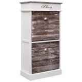 Cumpara ieftin Pantofar, maro, 50 x 28 x 98 cm, lemn de paulownia