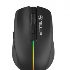 Mouse wireless Tellur Silent Click, negr