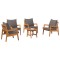 Set bistro 5 buc. Maro Lemn Solid de Acacia - 3