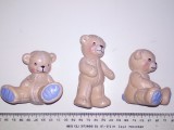 Cumpara ieftin LOT 3 URSULETI / BIBELOU , DECOR -HANDMADE JILL EVANS CERAMICS