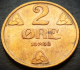Cumpara ieftin Moneda istorica 2 ORE - NORVEGIA, anul 1938 *cod 4854 A = excelenta, Europa