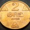 Moneda istorica 2 ORE - NORVEGIA, anul 1938 *cod 4854 A = excelenta