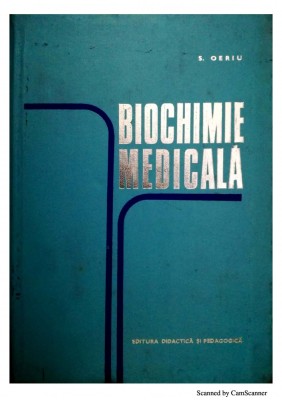 Biochimie medicala-S. Oeriu foto