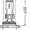 OSRAM 9006XS ORIGINAL Bec, far faza lunga