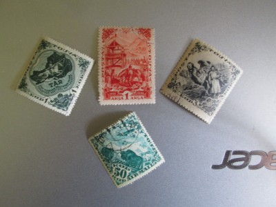 RUSIA TANU TOUVA 1934 SERIE MNH/MH=102 foto