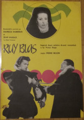 Ruy Blas afis / poster cinema vintage original foto