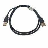 Cumpara ieftin Cablu USB 2.0 tata la USB2.0 tata, Lanberg 42772, lungime 100 cm, negru