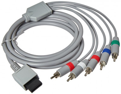 Cablu Component HD TV - Nintendo Wii - EAN: 0739801100076 foto