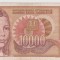 BANCNOTA 10000 DINARI 1992 JUGOSLAVIA
