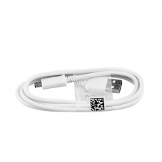 Cablu Date &amp;amp; Incarcare MicroUSB Rotund (Alb) foto