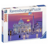 Puzzle catedrala sfantul petru - roma 3000 piese, Ravensburger