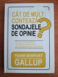 Frank Newport - Cat de mult conteaza sondajele de opinie?