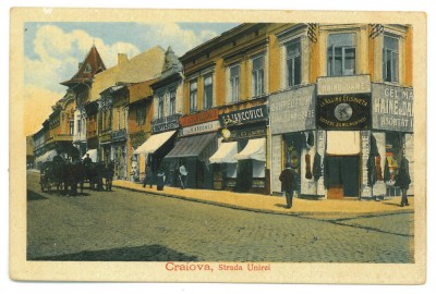 5215 - CRAIOVA, Unirii street, Romania - old postcard - unused foto