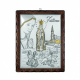 Icoana Maica Domnului de la Fatima 17 x 21 cm