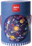 Puzzle Circular Sistemul Solar, 48 piese, &Oslash;50 cm, 5 ani +