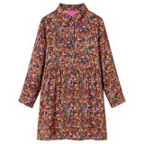 Gossi rochie pentru copii cu maneci lungi, multicolor, 116