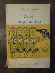 AGATHA CHRISTIE - ZECE NEGRI MITITEI foto