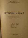 BETONUL ARMAT-M.D.HANGAN