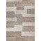 Traversa Festonata Surfilata, Model Fashion 32002-120, Inaltime Fir 12 mm, Latime 0.6m, Marime 60 x 200 cm, Crem, Maro, Antialergic, Polipropilena, Li