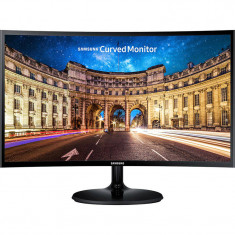 Monitor LED Gaming Curbat Samsung LC24F390FHRXEN 24 inch FHD VA 4ms Black foto