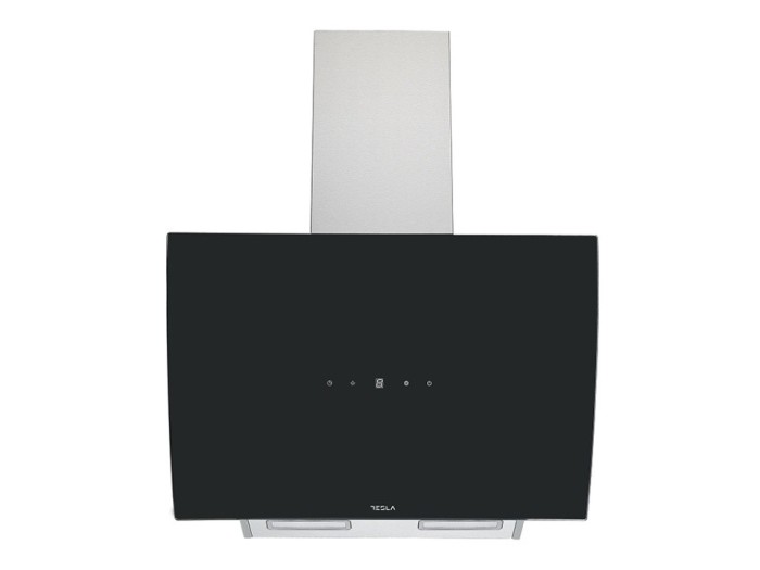Hota decorativa Tesla DD600AXB, 60cm, Inox/Sticla1 motor DC 75W, 630m3/h,