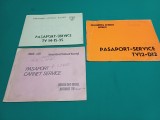 LOT 3 PAȘAPOARTE CARNET SERVICE AUTMOBILE - ROMAN DAC AUTOBUZ, TV 12 / 3 3 6
