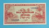 Indonezia 2.5 Rupiah 1953 &#039;Pancasila&#039; UNC serie: 222968