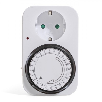 Priză Mecanică Timer, 3500W, 220-240V, Uz Casnic foto