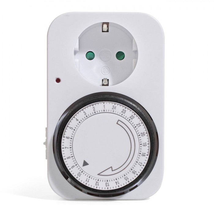 Priză Mecanică Timer, 3500W, 220-240V, Uz Casnic