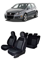 Set Huse scaune dedicate Volkswagen Golf 5 (2004-2009)+2 huse pentru cotiere