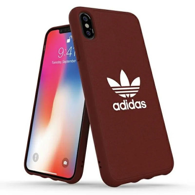 Husa Cover Adidas Moulded Canvas pentru iPhone Xs Max Red foto