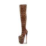 Cizme Sexy Animal Print Size 37, STD