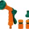 Set pistol pentru stropit multijet si accesorii FLO
