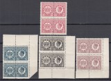ROMANIA 1948 PORTO DUBLE EMISIUNEA I PERECHE SERII STARE MNH