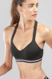 Sutien sportiv cu sustinere medie, Gisela 4/0012, Nero, 90B