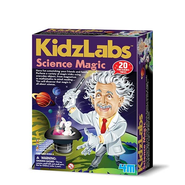 Joc educativ magia stiintei, Science Magic, KidzLabs, 4M