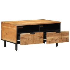 vidaXL Masă de cafea Maro 80 x 54 x 40 cm lemn masiv de acacia 4017769
