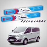 Cumpara ieftin Ștergătoare Ford Tourneo Custom Gen I V362 Van 2012-prezent | Set Față Flat Premium &ndash; TeamCar&reg;