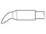 V&acirc;rf Șurubelniță &Icirc;ndoită 2,2x1mm Longlife JBC