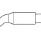 V&acirc;rf Șurubelniță &Icirc;ndoită 2,2x1mm Longlife JBC
